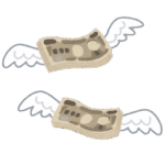 画像:お金が飛んでいくイメージ